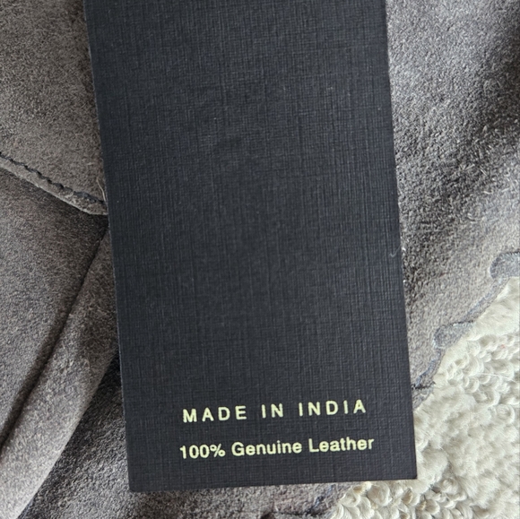 NWT, Raj, Gray Suede Belt Bag - Picture 7 of 7